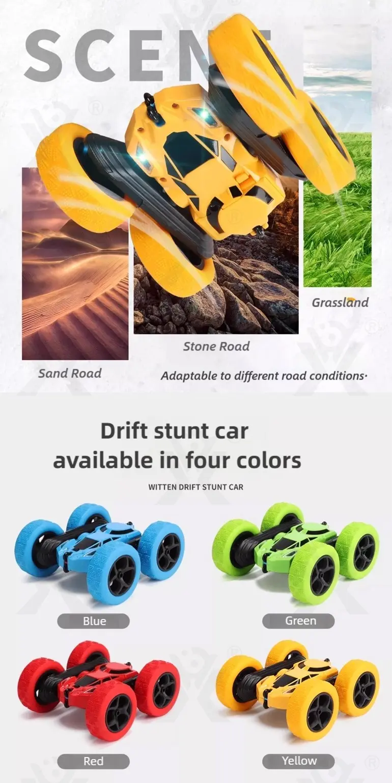 2.4G RC Double-sided Stunt Car Toy, RC Toy (TG4894352) — product detail panel 2