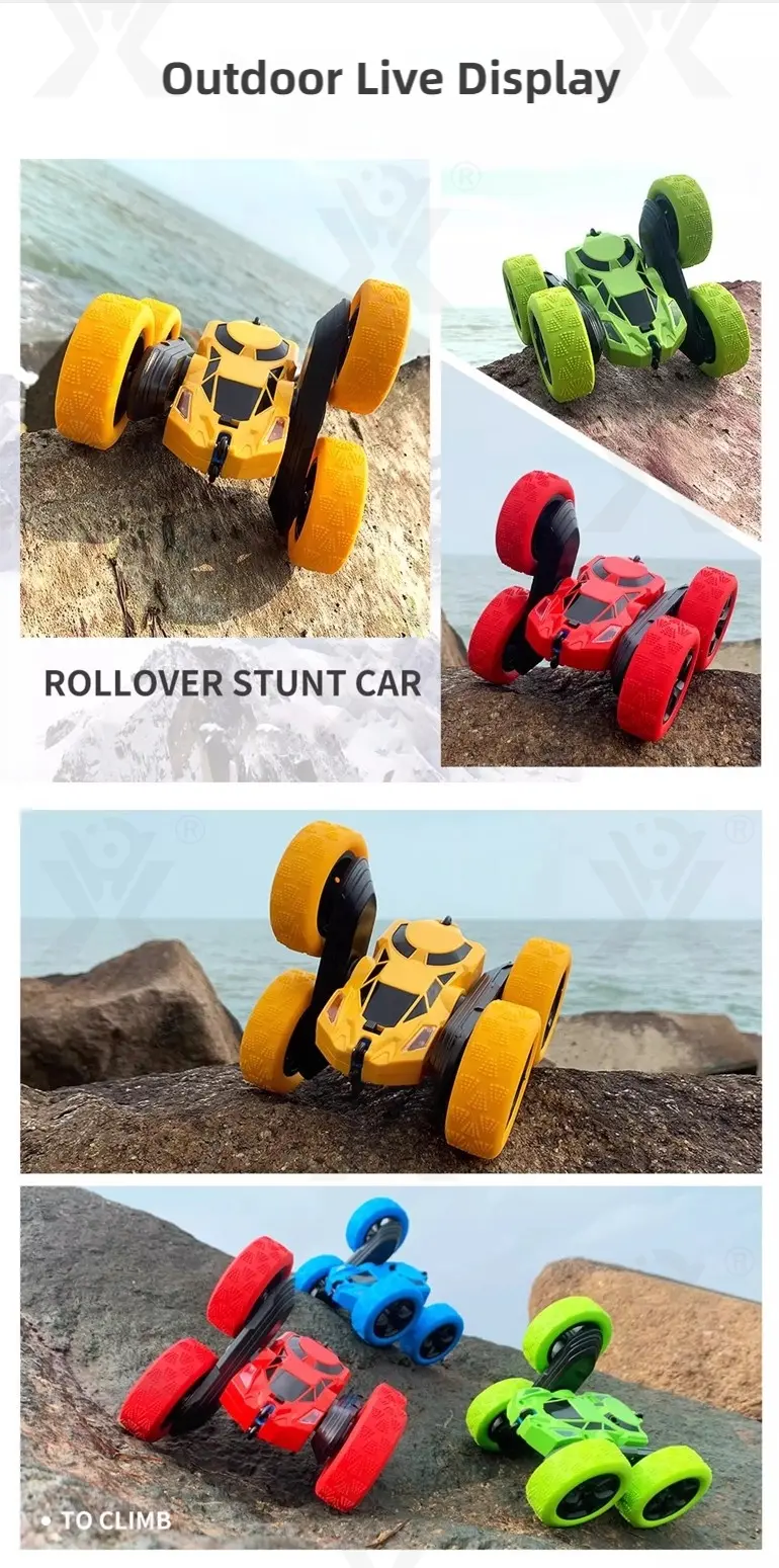 2.4G RC Double-sided Stunt Car Toy, RC Toy (TG4894352) — product detail panel 3