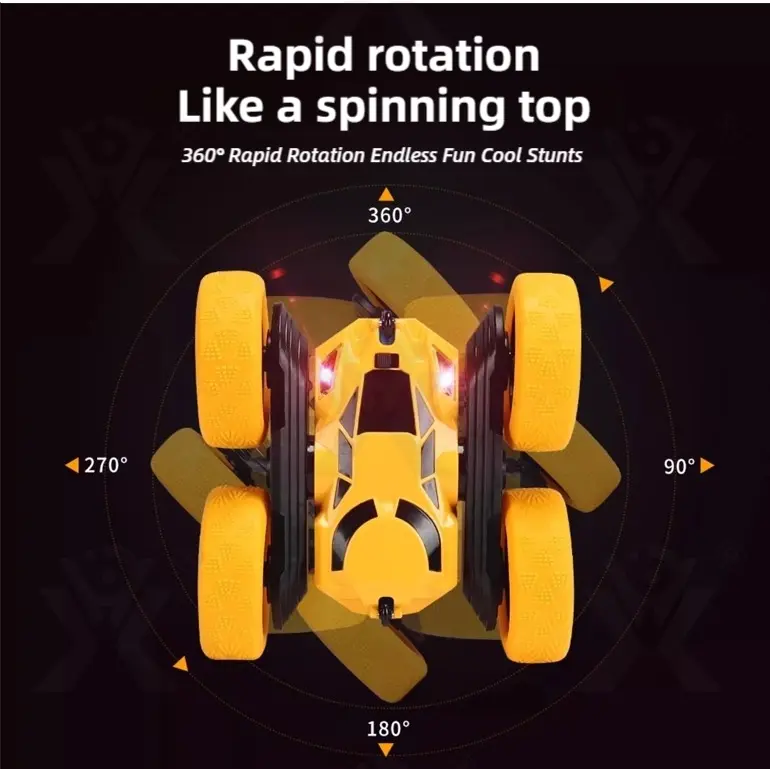 2.4G RC Double-sided Stunt Car Toy, RC Toy (TG4894352) — product detail panel 4