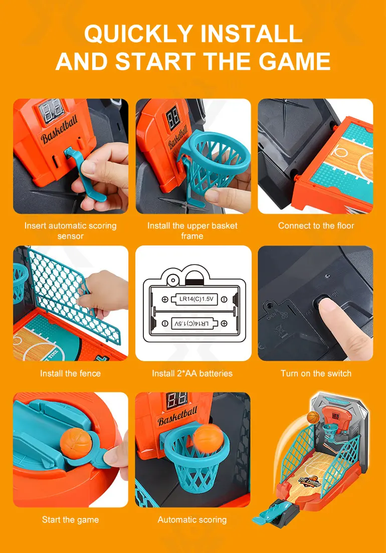 Mini Basketball Shooting Machine Toys (TG3934648) — product detail panel 3