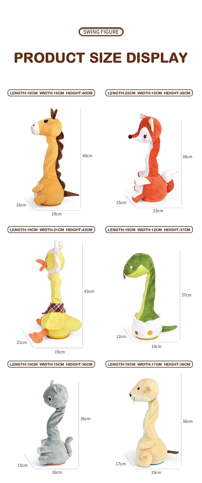 Swinging Cute Duck Toy (TG4355242) — product detail panel 10