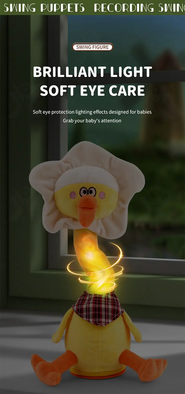 Swinging Cute Duck Toy (TG4355242) — product detail panel 8