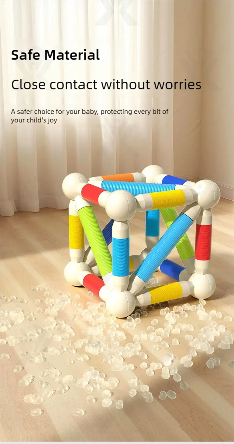 Telescopic Magnetic Rod Toys, 720° Rotation, 2D/3D Buildings Available (TG4990386) — product detail panel 6