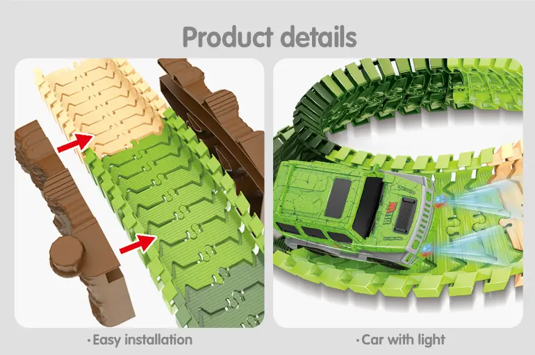 Volcano Dinosaur Track Toy, Spray and Light (TG2266512) — product detail panel 5