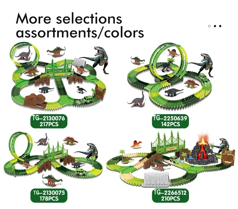 Volcano Dinosaur Track Toy, Spray and Light (TG2266512) — product detail panel 6