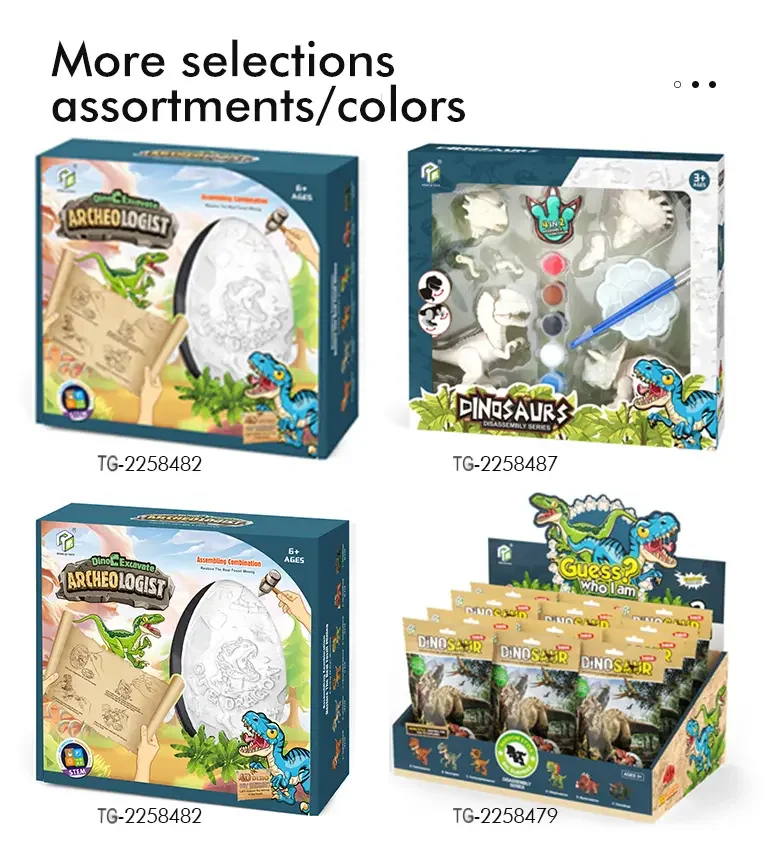 2-in-1 Painted Dinosaur Toy, Dig & Model Kit (TG2258482) — product detail panel 5