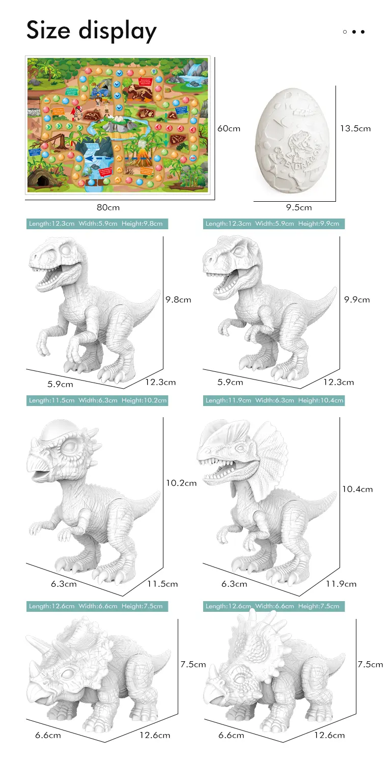 2-in-1 Painted Dinosaur Toy, Dig & Model Kit (TG2258482) — product detail panel 6
