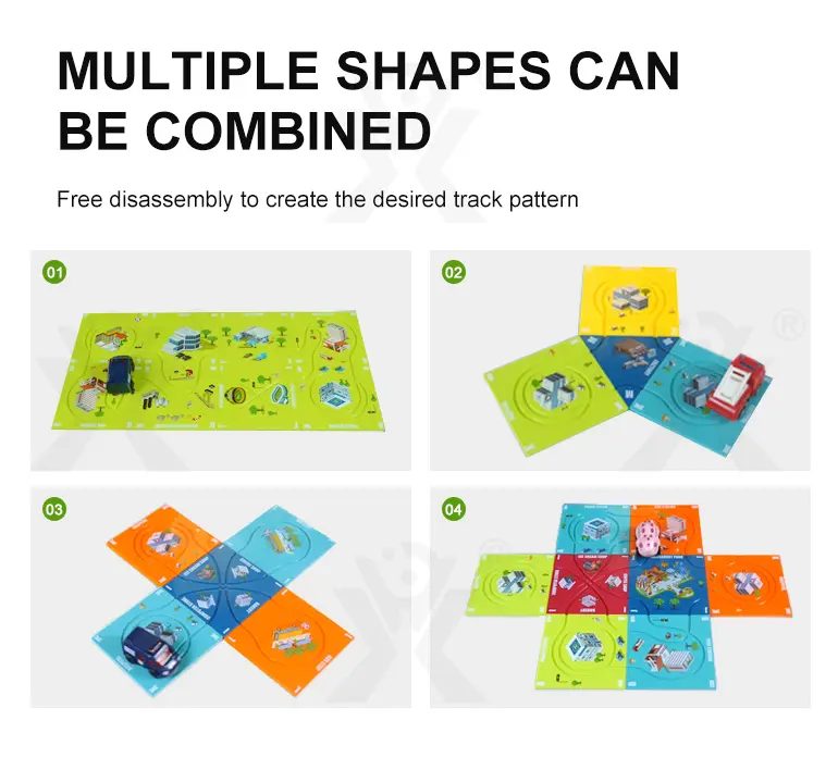 DIY Magnetic Puzzle Track Toy, Track Toy Set (TG4171083) — product detail panel 3