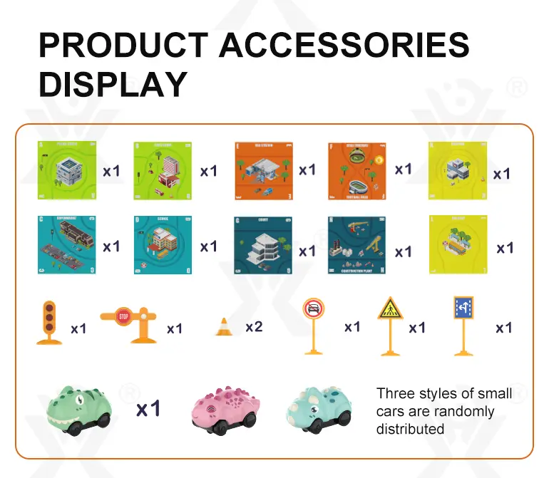 DIY Magnetic Puzzle Track Toy, Track Toy Set (TG4171083) — product detail panel 6