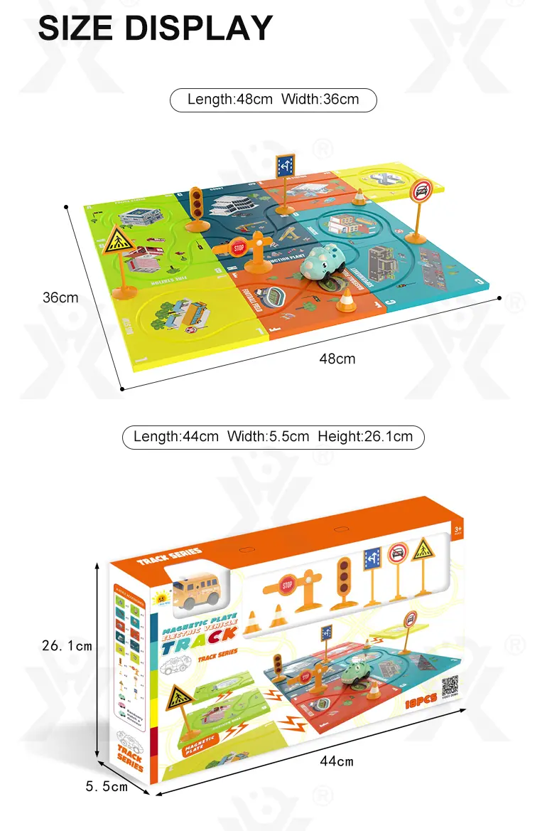 DIY Magnetic Puzzle Track Toy, Track Toy Set (TG4171083) — product detail panel 8