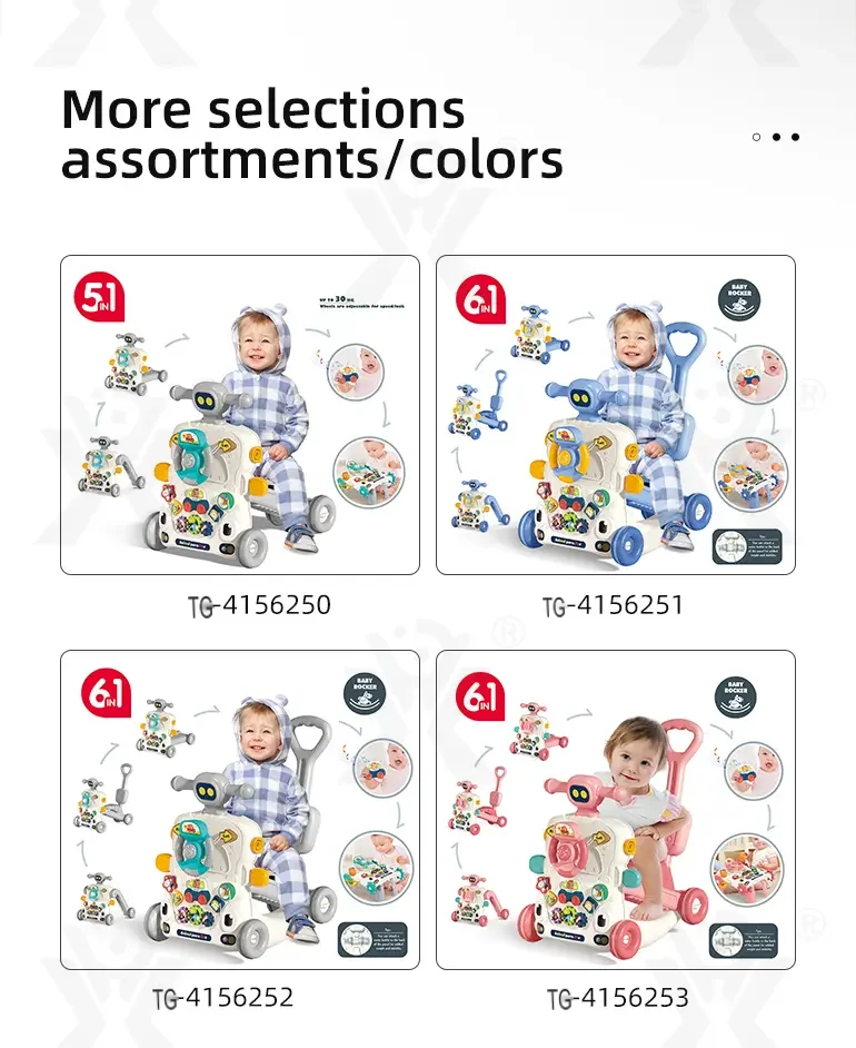 Multifunctional Baby Walker Supplier, 5-in-1, Baby Toy (TG4156250) — product detail panel 7