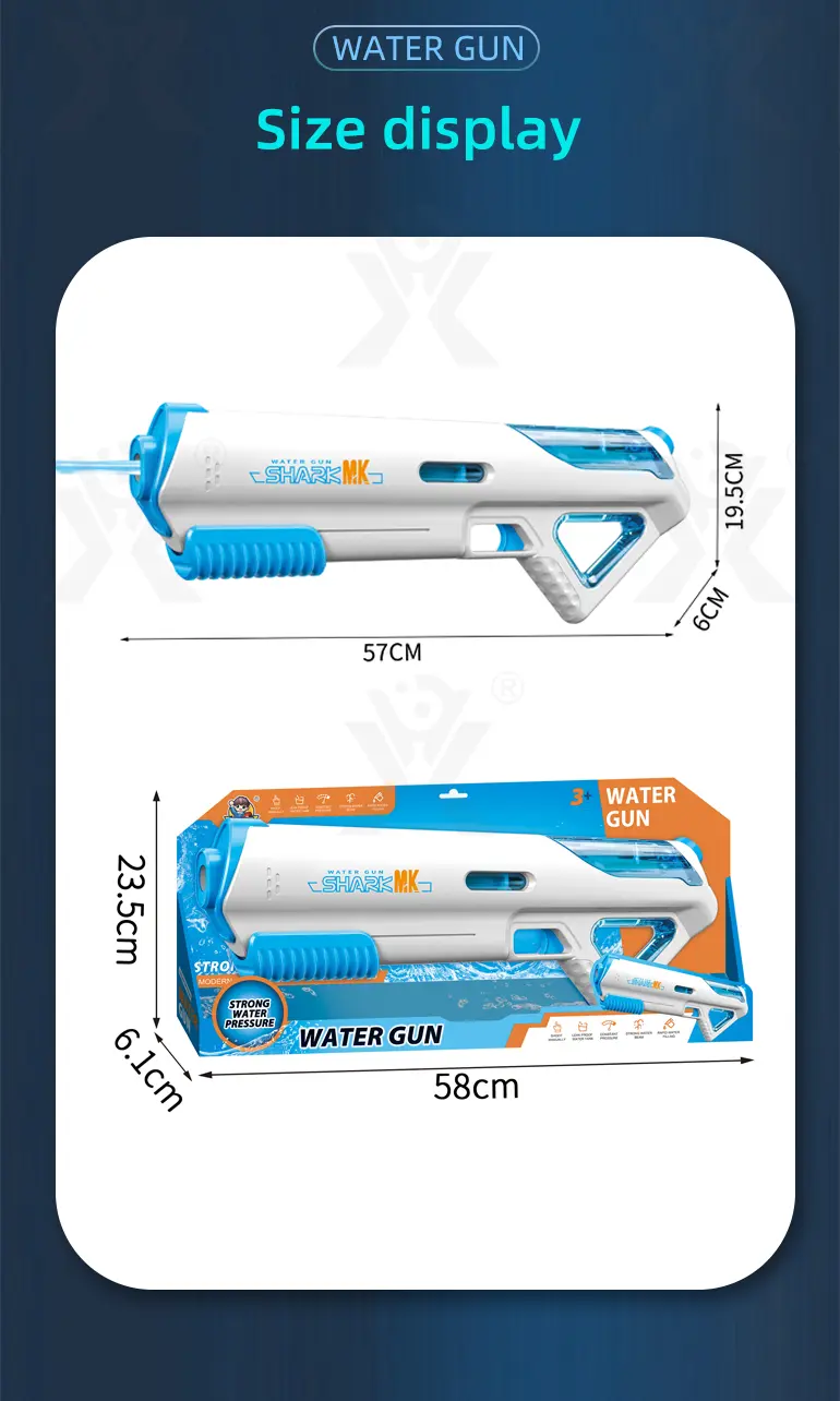 High-pressure Water Gun With Futuristic Space Appearance, 11M Range, Leak-Proof, Water Bottle Compliment (TG5024648) — product detail panel 12