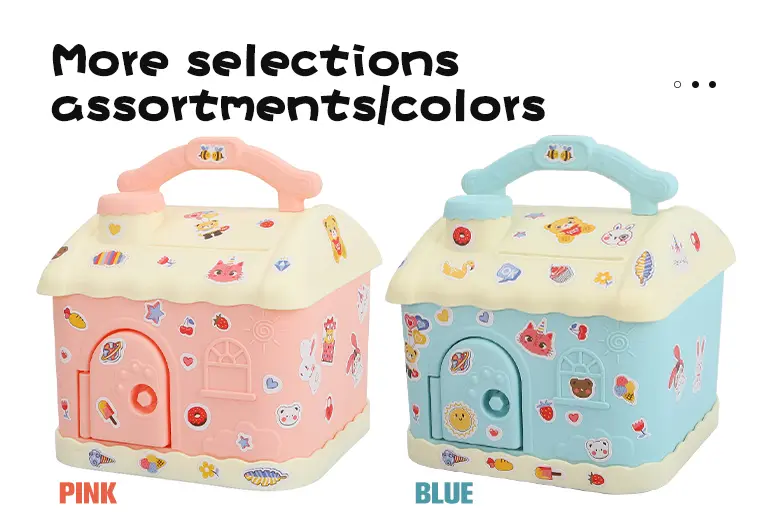 Treasure House Piggy Bank, Portable (TG2297621) — product detail panel 5
