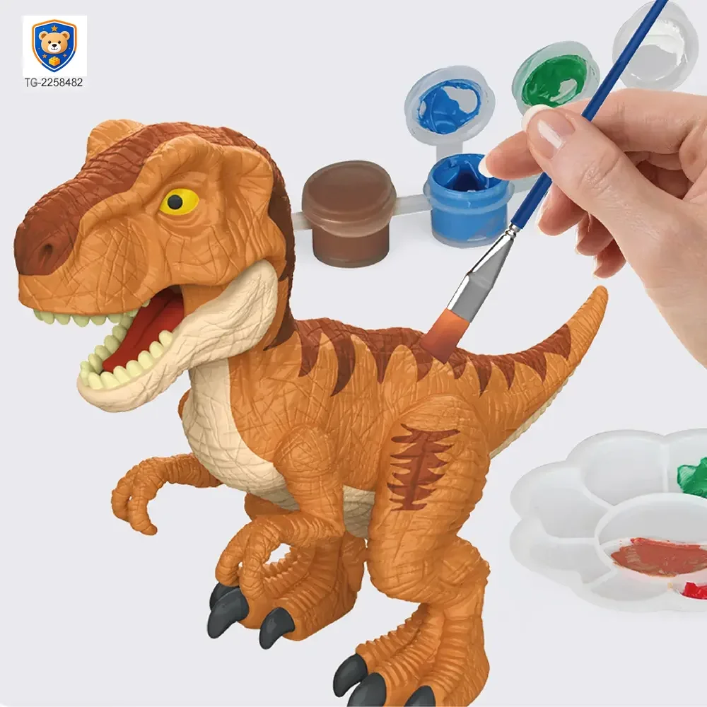 2-in-1 Painted Dinosaur Toy, Dig & Model Kit — product view 3