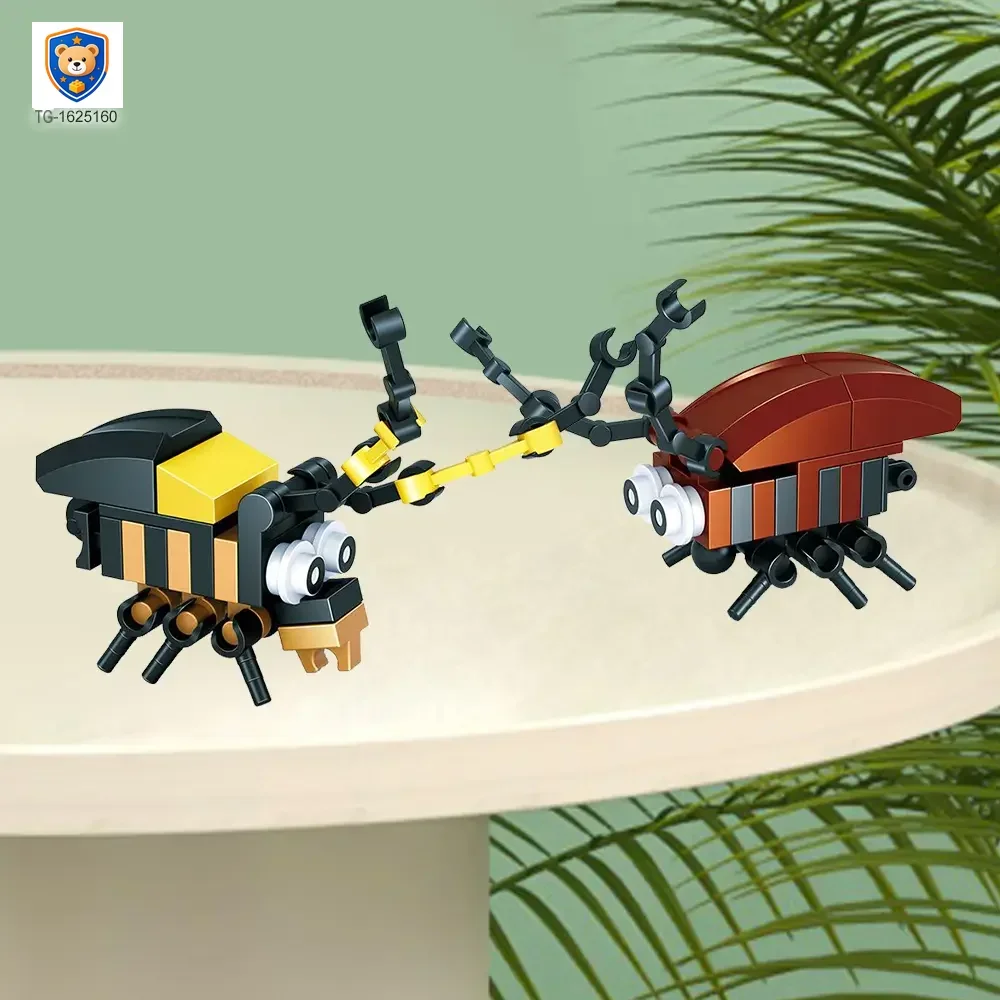 Insect Set Building Bricks For Kids Creative Playing — product view 4