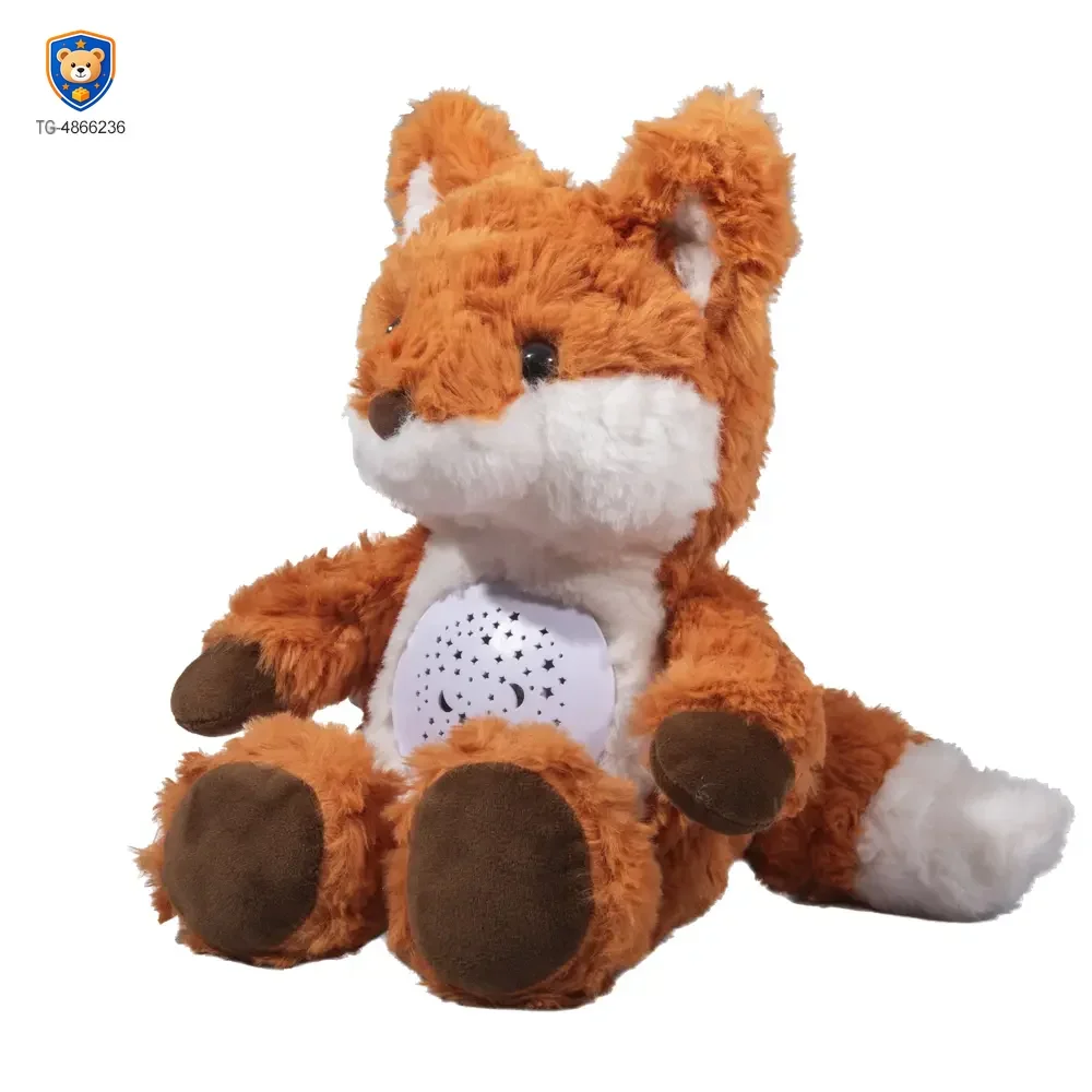 Music Soothes Plush Toy Within Starry Projection, White Noise, Music Loop, Voice IC Detachable For Cleaning — product view 3