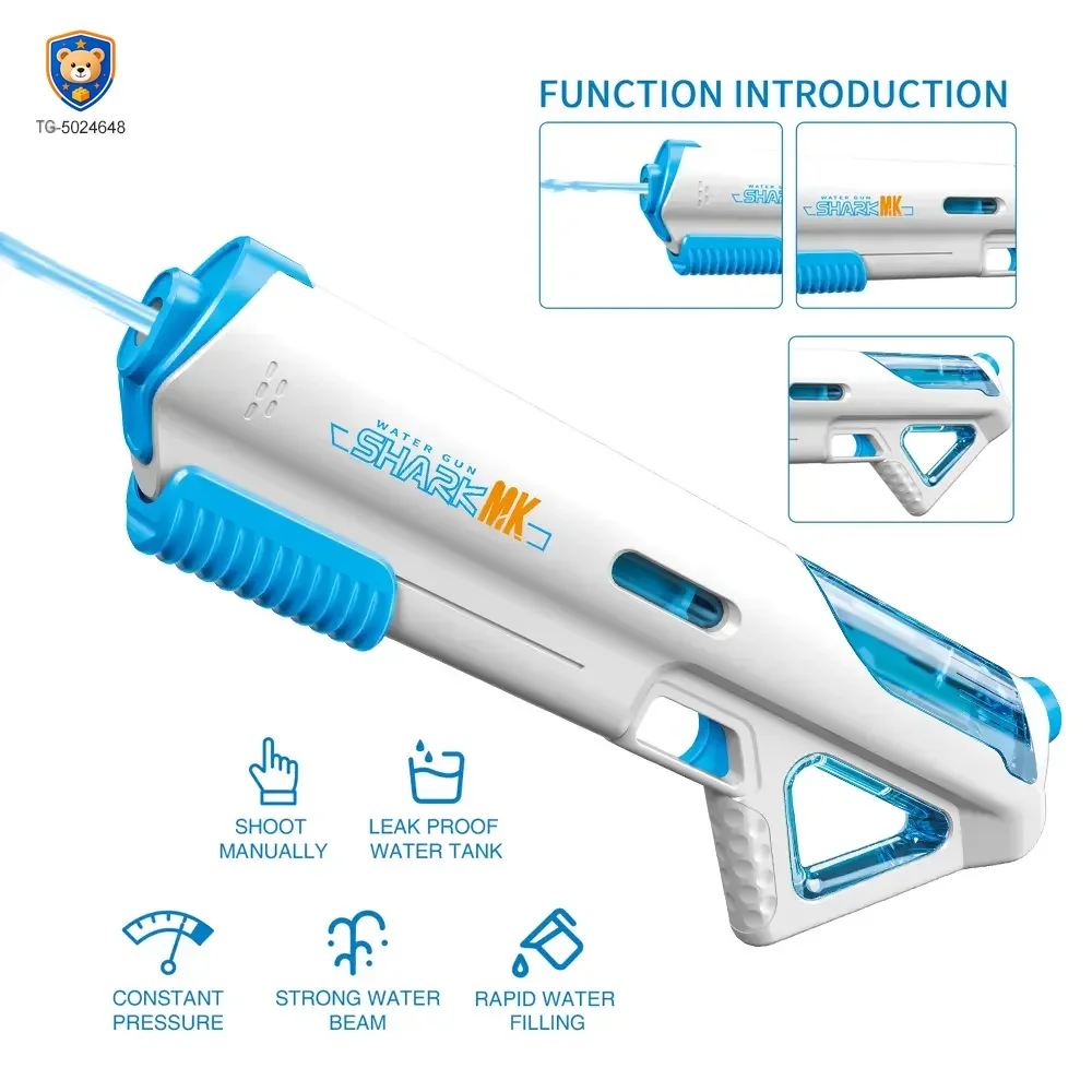 High-pressure Water Gun With Futuristic Space Appearance, 11M Range, Leak-Proof, Water Bottle Compliment — product view 4