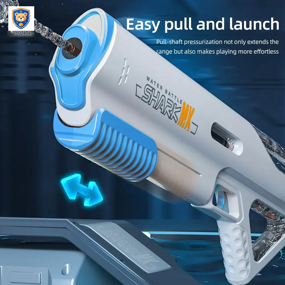 High-pressure Water Gun With Futuristic Space Appearance, 11M Range, Leak-Proof, Water Bottle Compliment — product view 3
