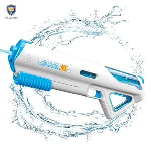 High-pressure Water Gun With Futuristic Space Appearance, 11M Range, Leak-Proof, Water Bottle Compliment