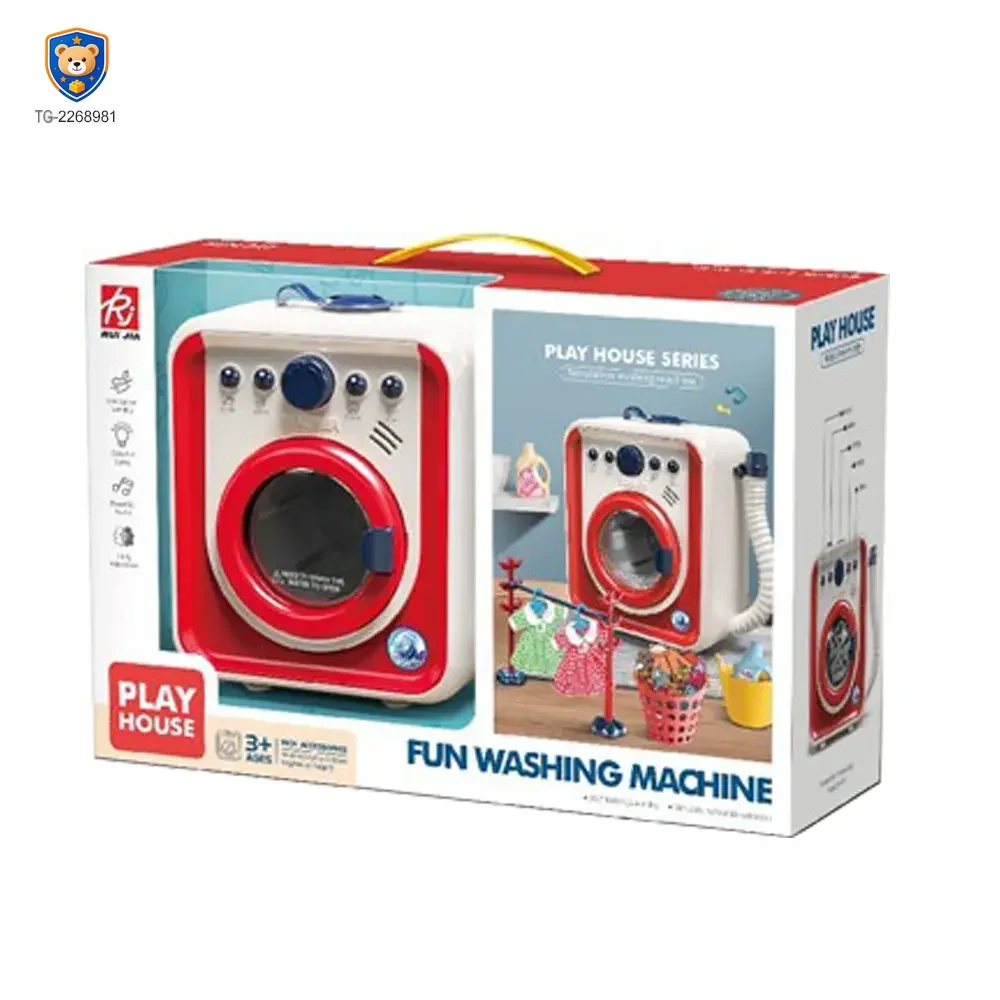 Simulation Washing Machine Toy For Kids, Pretend Play Set — product view 5