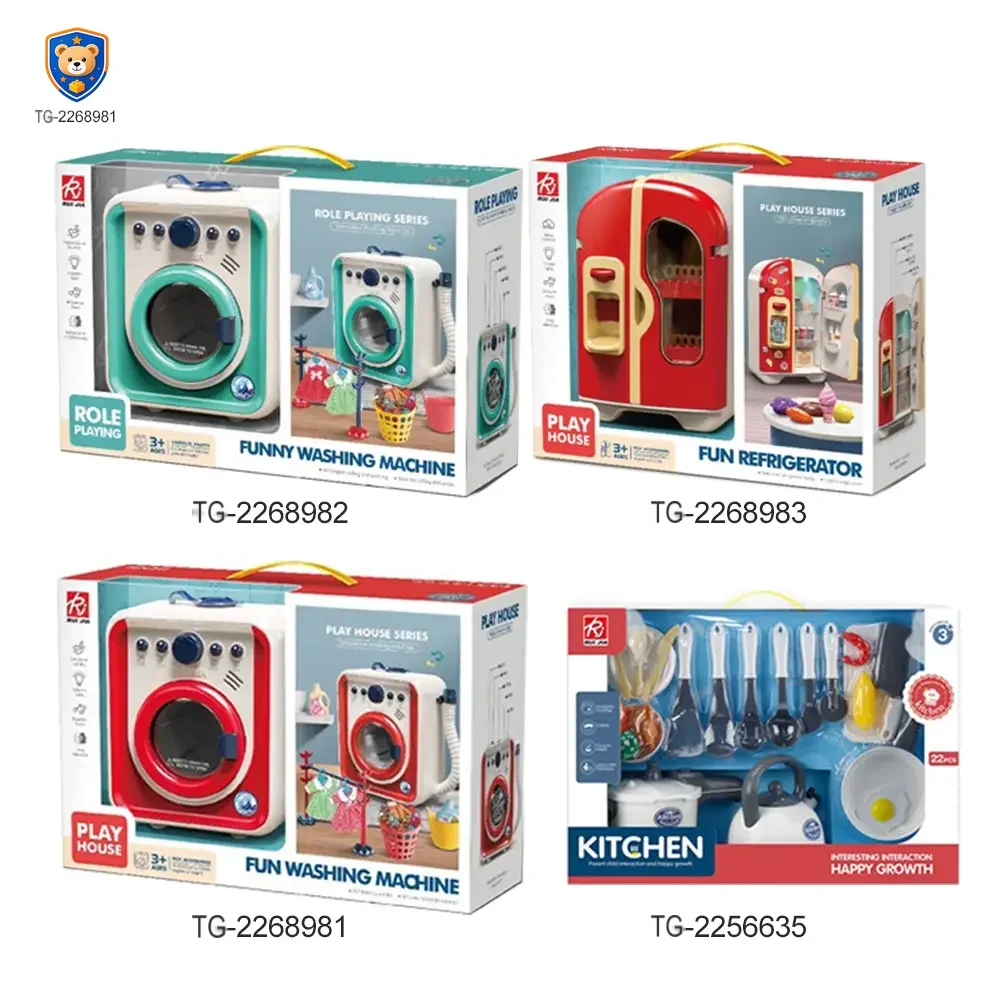 Simulation Washing Machine Toy For Kids, Pretend Play Set — product view 6
