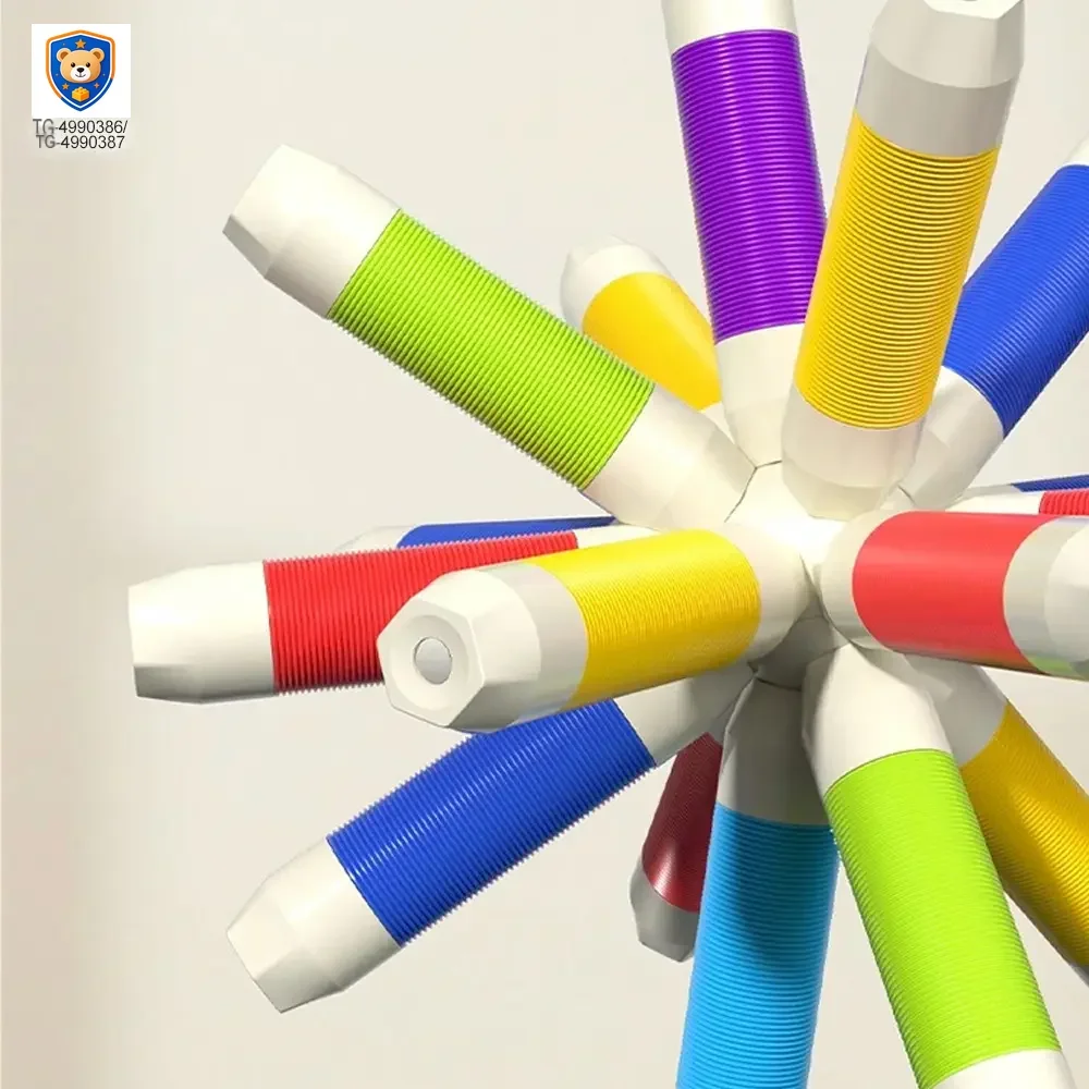 Telescopic Magnetic Rod Toys, 720° Rotation, 2D/3D Buildings Available — product view 6