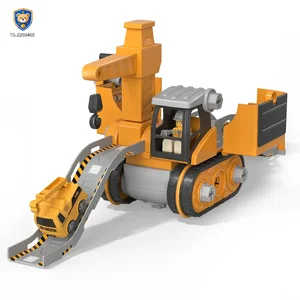 3-in-1 Track Excavator Toy, Engineering Vehicle