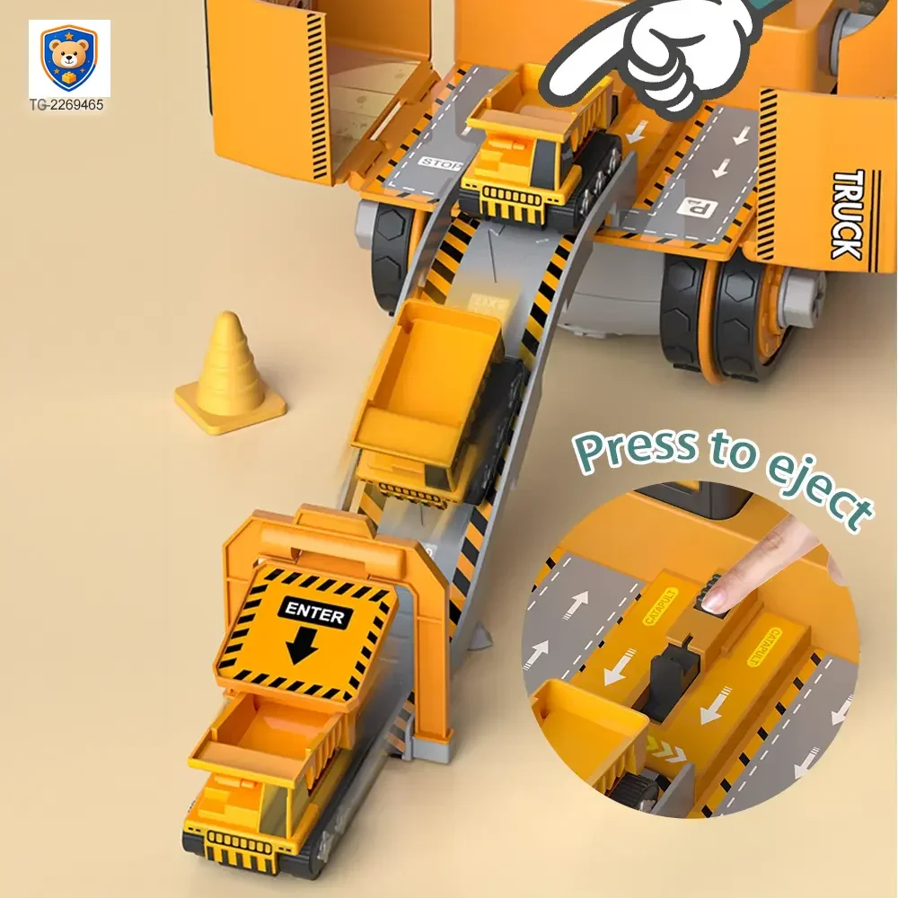 3-in-1 Track Excavator Toy, Engineering Vehicle — product view 2