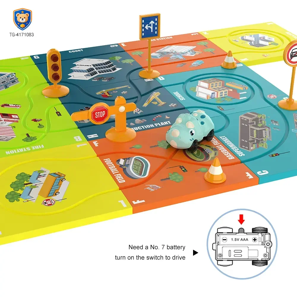 DIY Magnetic Puzzle Track Toy, Track Toy Set — product view 4