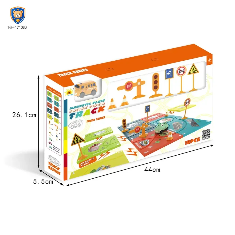 DIY Magnetic Puzzle Track Toy, Track Toy Set — product view 6