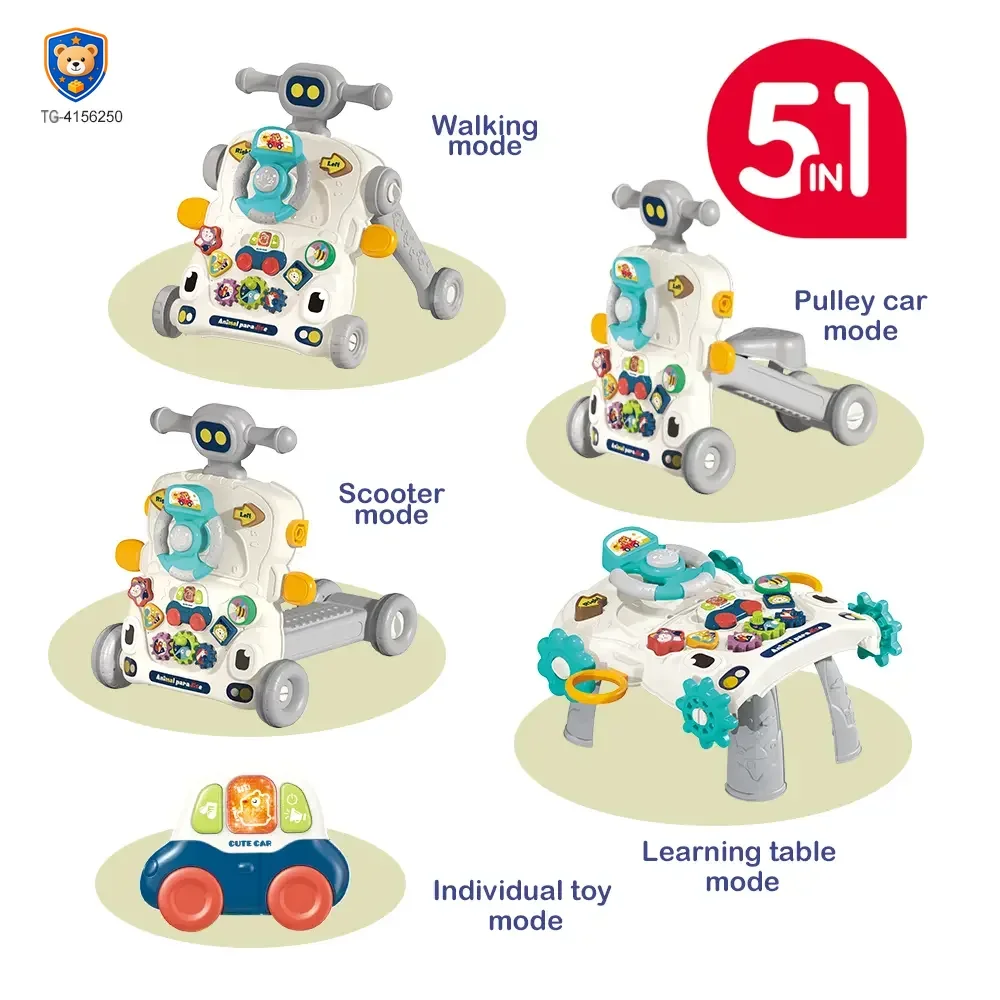 Multifunctional Baby Walker Supplier, 5-in-1, Baby Toy — product view 3