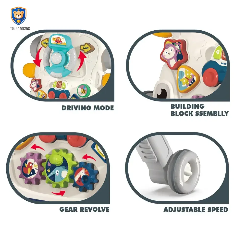 Multifunctional Baby Walker Supplier, 5-in-1, Baby Toy — product view 4