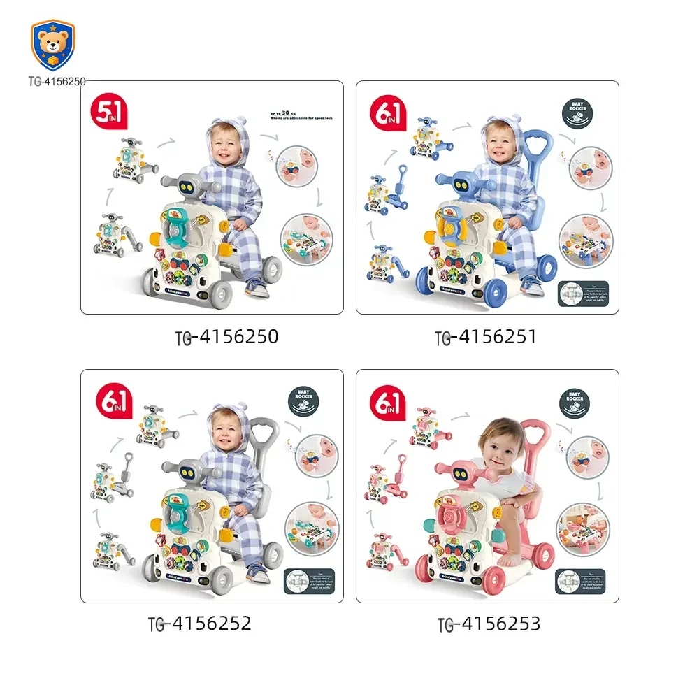 Multifunctional Baby Walker Supplier, 5-in-1, Baby Toy — product view 6