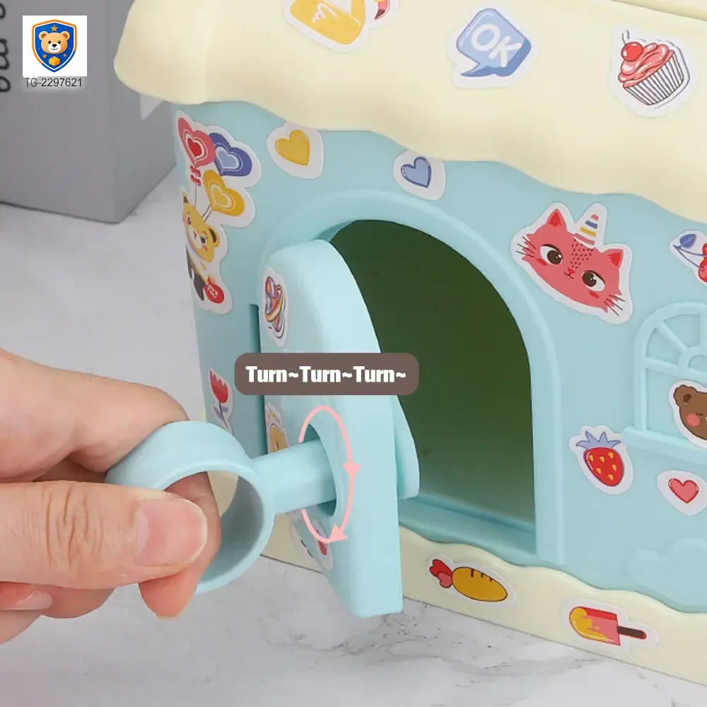 Treasure House Piggy Bank, Portable — product view 4