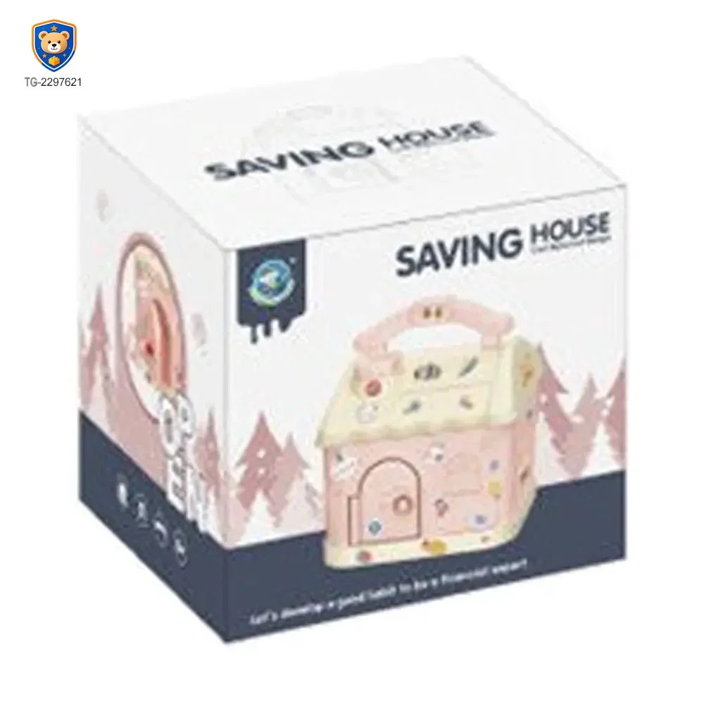 Treasure House Piggy Bank, Portable — product view 5