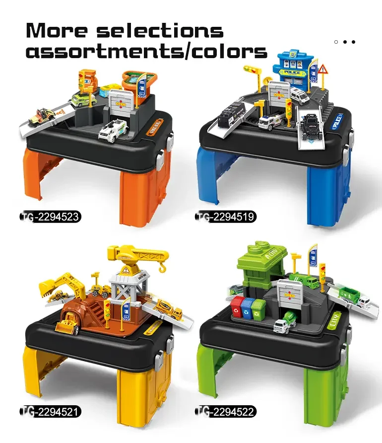 Parking Lot Backpack Toy Set, Diecast Racing (TG2294523) — product detail panel 4