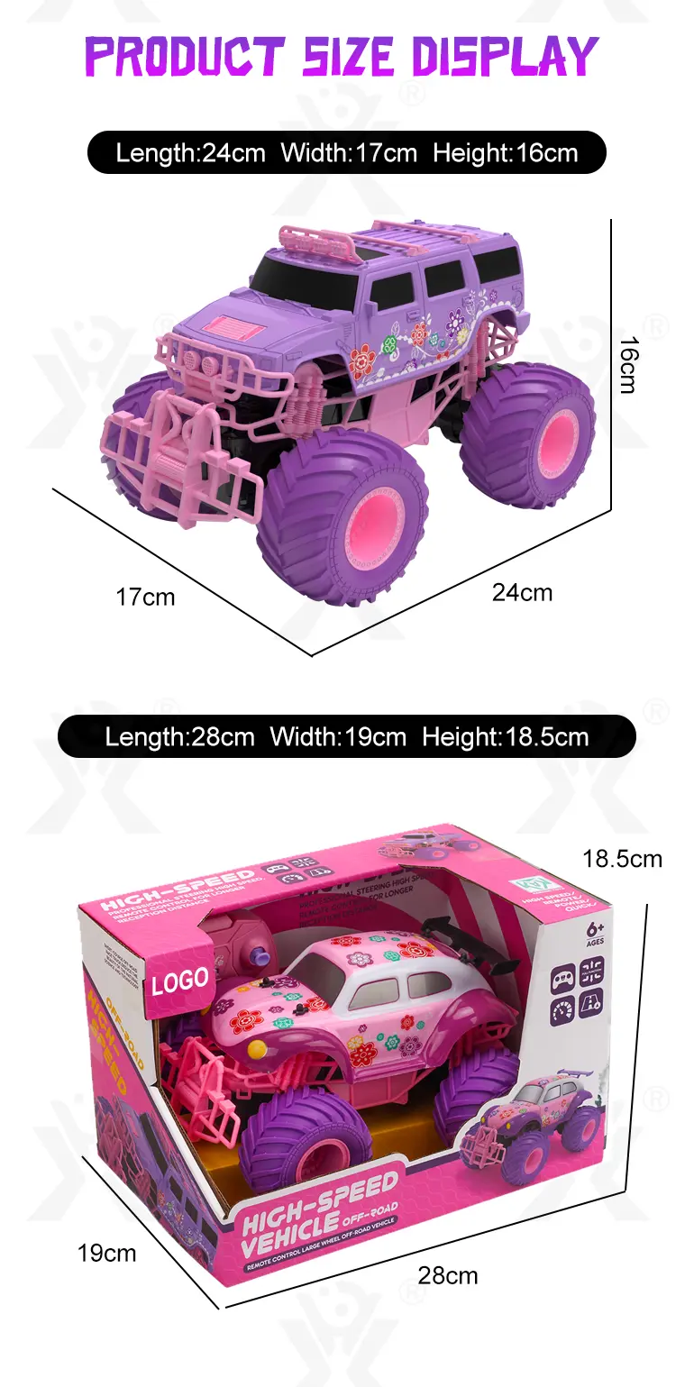 1:18 Hummer Bigfoot Climbing Vehicle Toy (TG4416543) — product detail panel 8