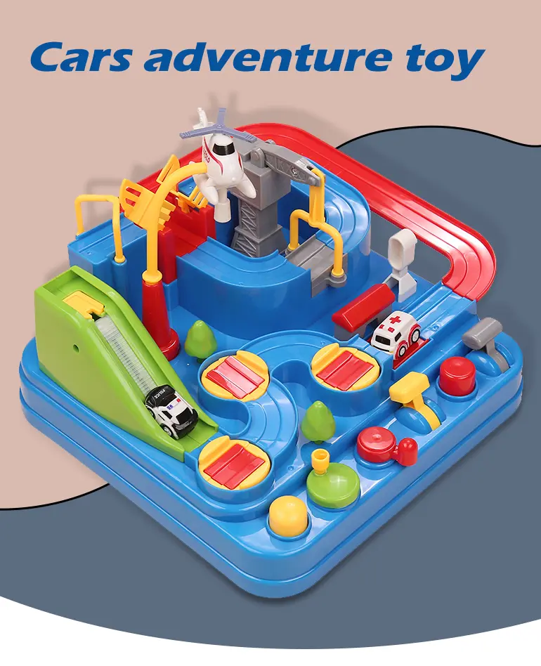 Car Adventure Track Game Toy With Six Operational Buttons (TG2160156) — product detail panel 1