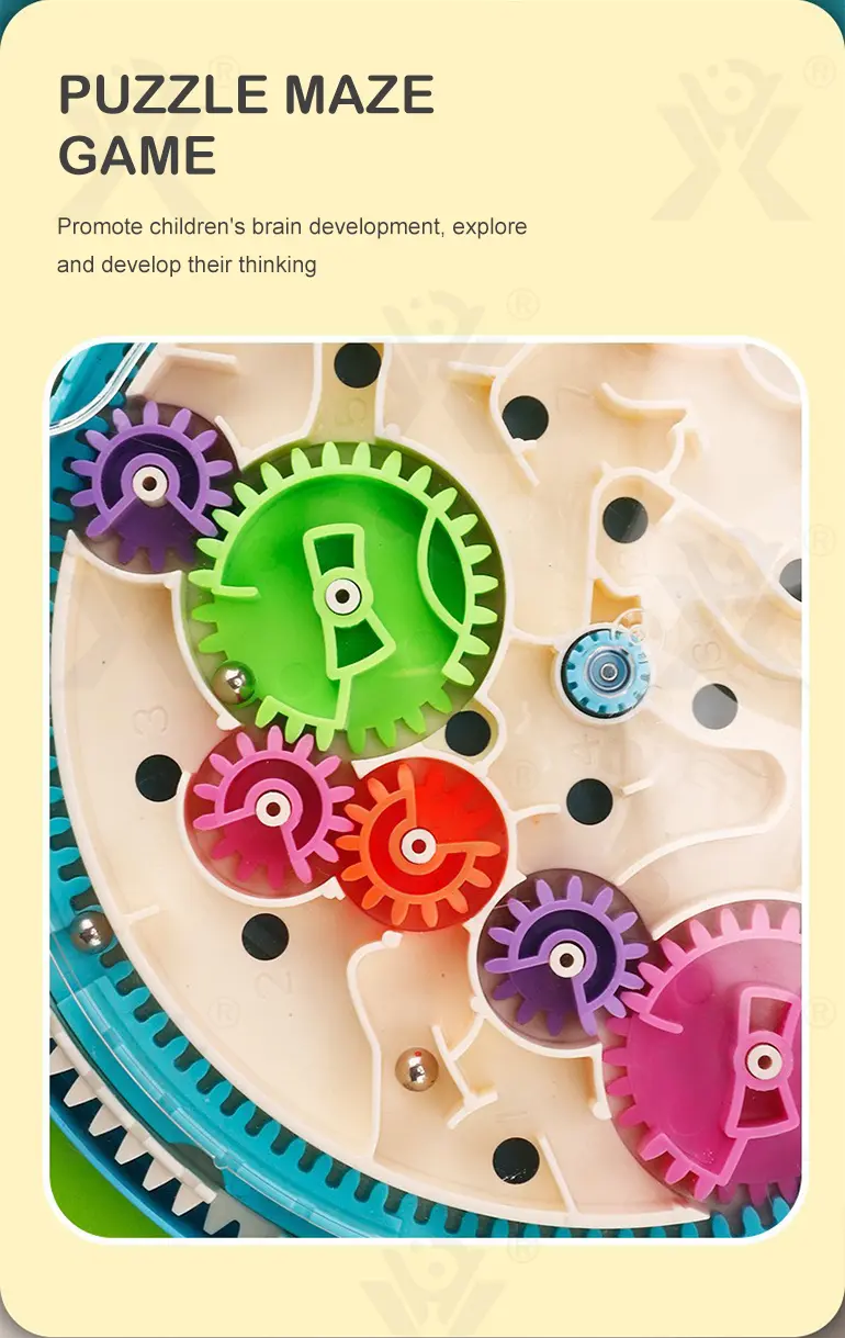 Gear Maze Puzzle Toy For Boosting Kids’ Development (TG4126264) — product detail panel 2