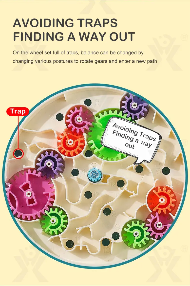 Gear Maze Puzzle Toy For Boosting Kids’ Development (TG4126264) — product detail panel 5
