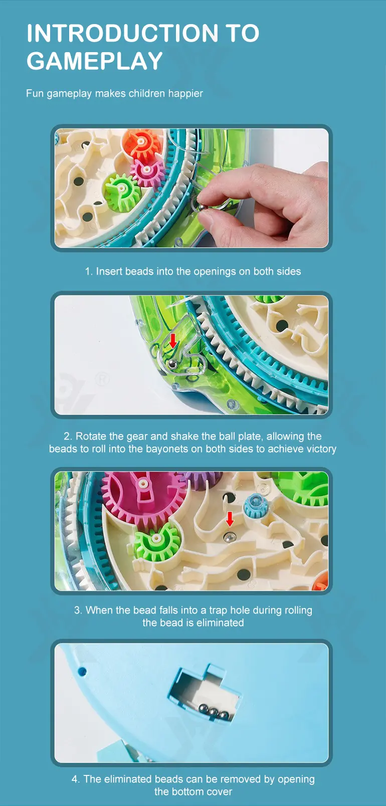 Gear Maze Puzzle Toy For Boosting Kids’ Development (TG4126264) — product detail panel 6