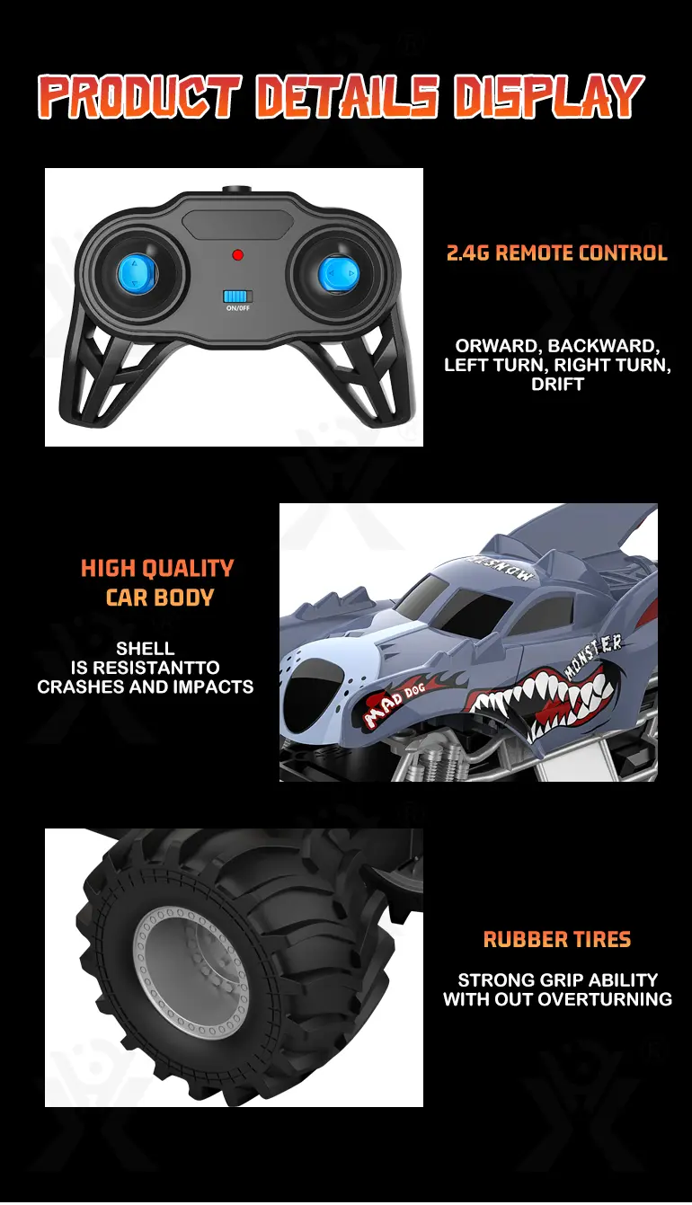 Bat All-terrain Amphibious Vehicle Toy (TG4359043) — product detail panel 7
