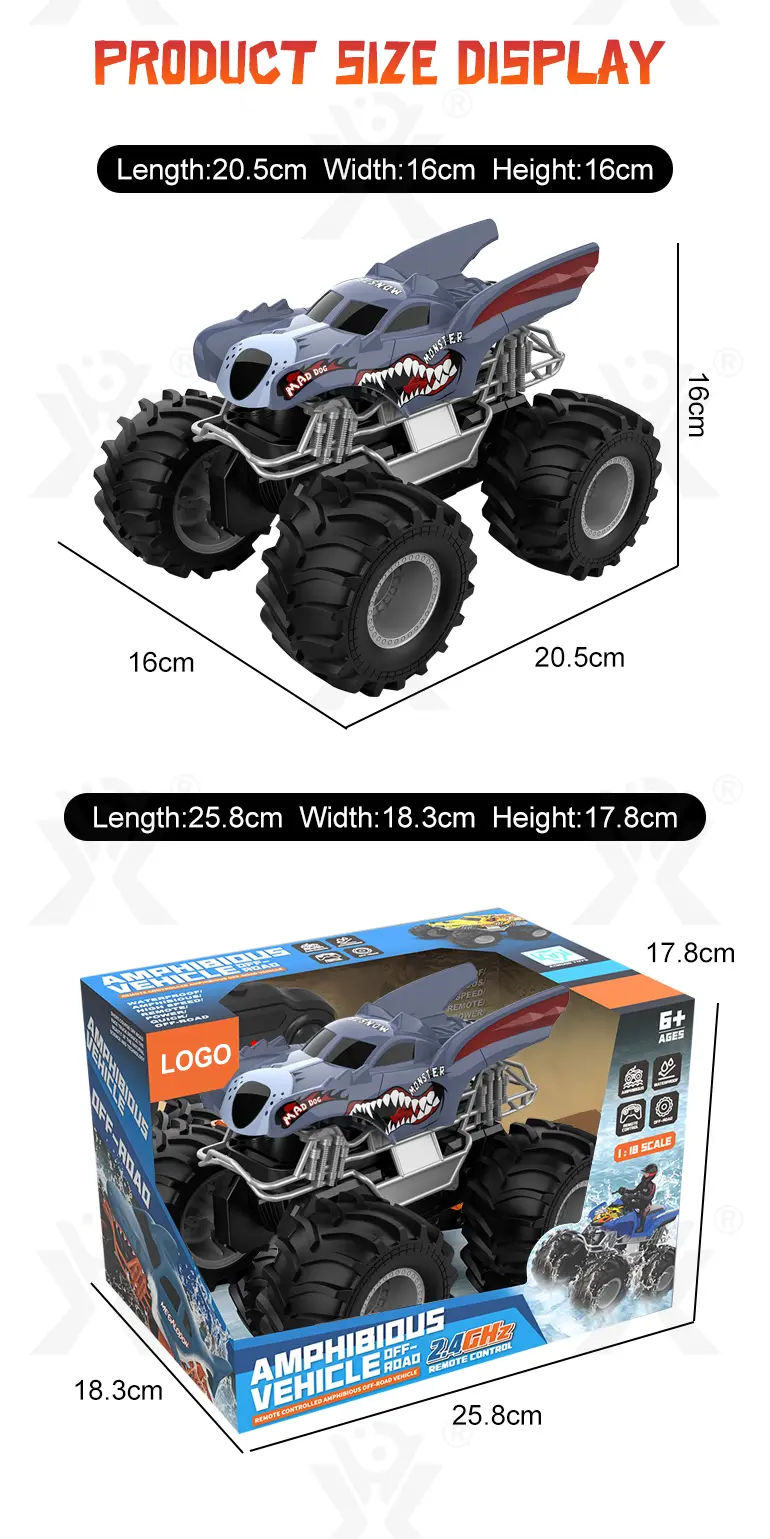 Bat All-terrain Amphibious Vehicle Toy (TG4359043) — product detail panel 9
