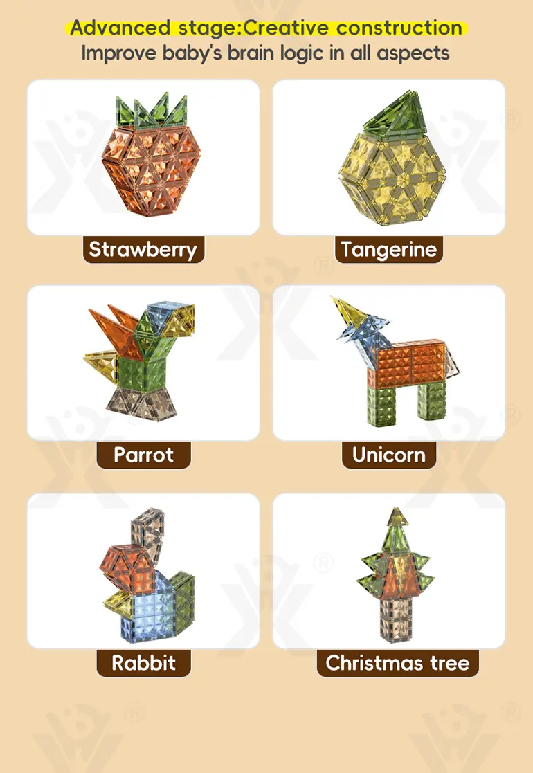 Dinosaur Park Magnetic Tiles Toy (TG4219345) — product detail panel 11