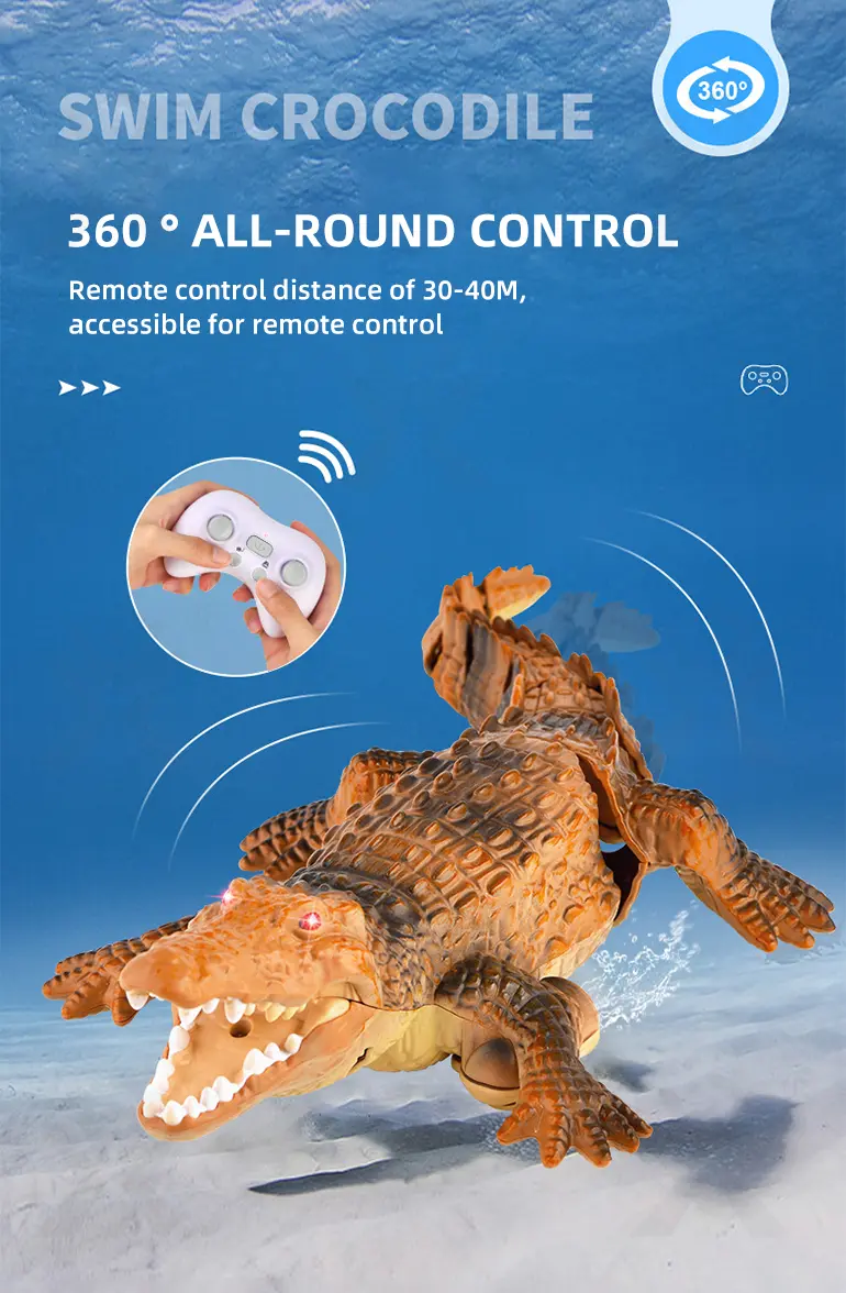 Remote Control Water Crocodile Toy (TG4475151) — product detail panel 3