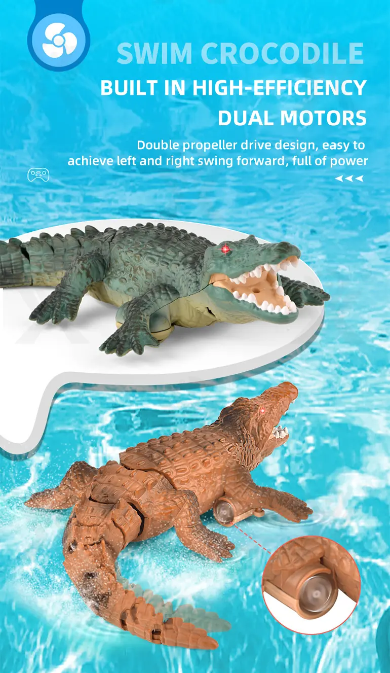Remote Control Water Crocodile Toy (TG4475151) — product detail panel 5