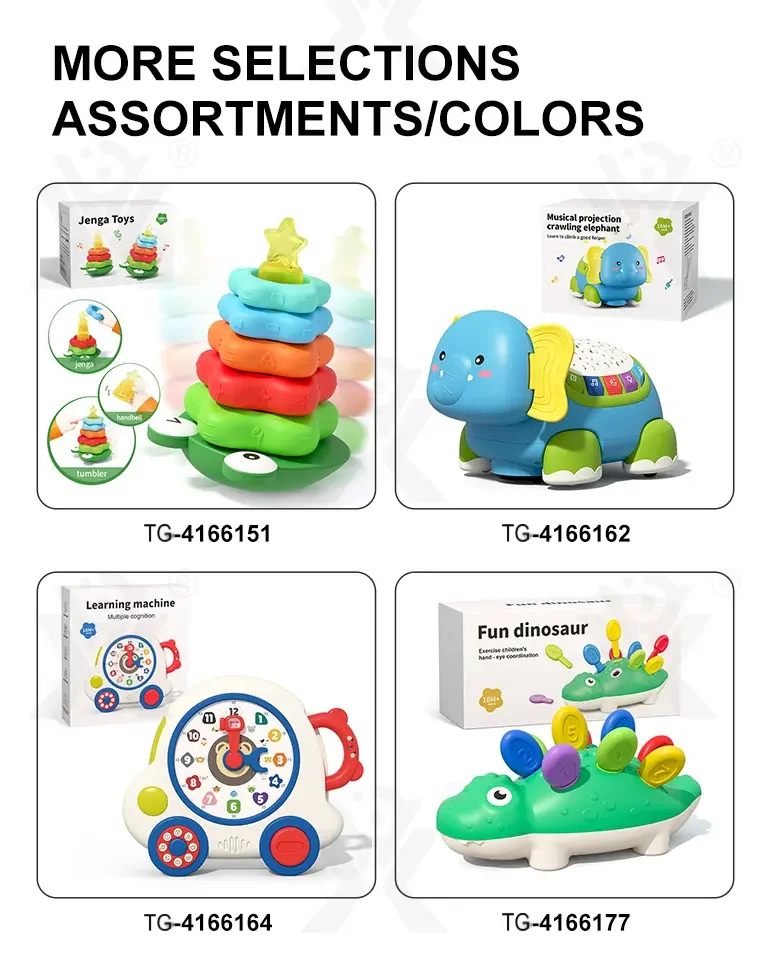 Smart RC Crawling Elephant for Guiding Your Baby to Crawl (TG4166163) — product detail panel 11