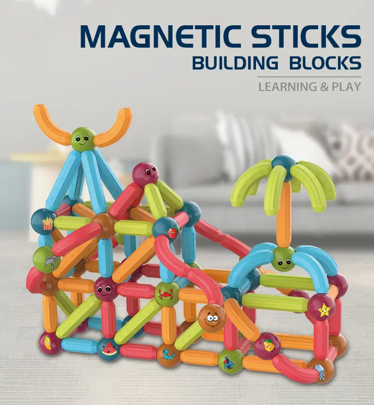 Magnetic Rod Building Blocks (TG2193259) — product detail panel 1