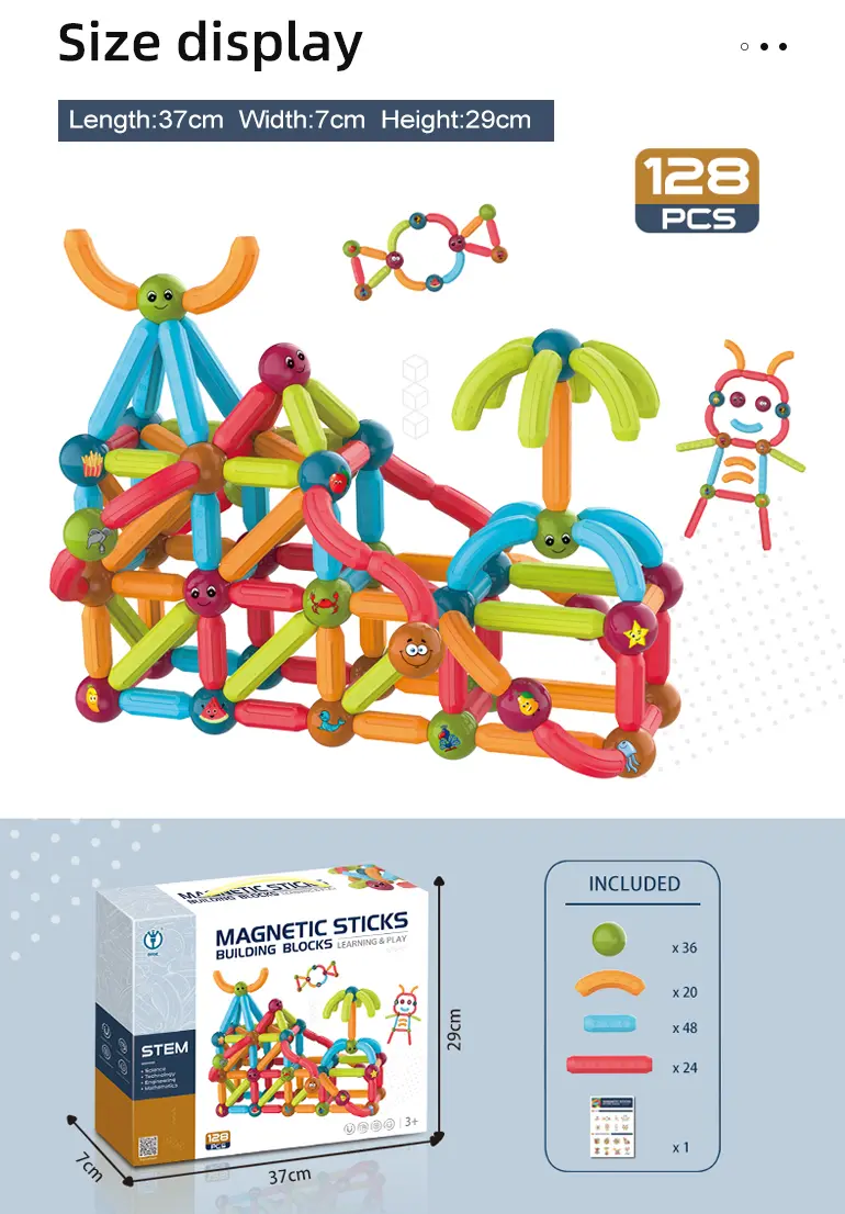 Magnetic Rod Building Blocks (TG2193259) — product detail panel 6