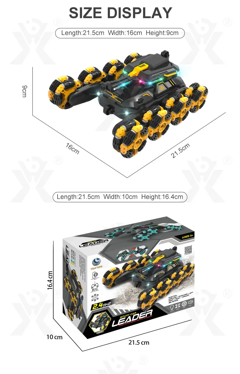 Eight Wheels Stunt Car With 360° Flips (TG4166265) — product detail panel 10